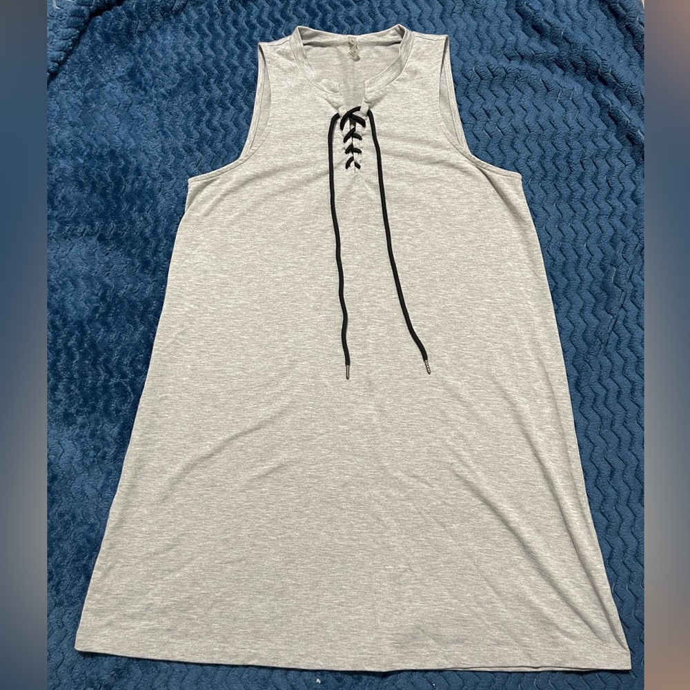 MTA Grey Swimsuit Cover Up
